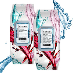 Body Prescriptions makeup cleansing wipes pack front view for on-the-go cleansing.