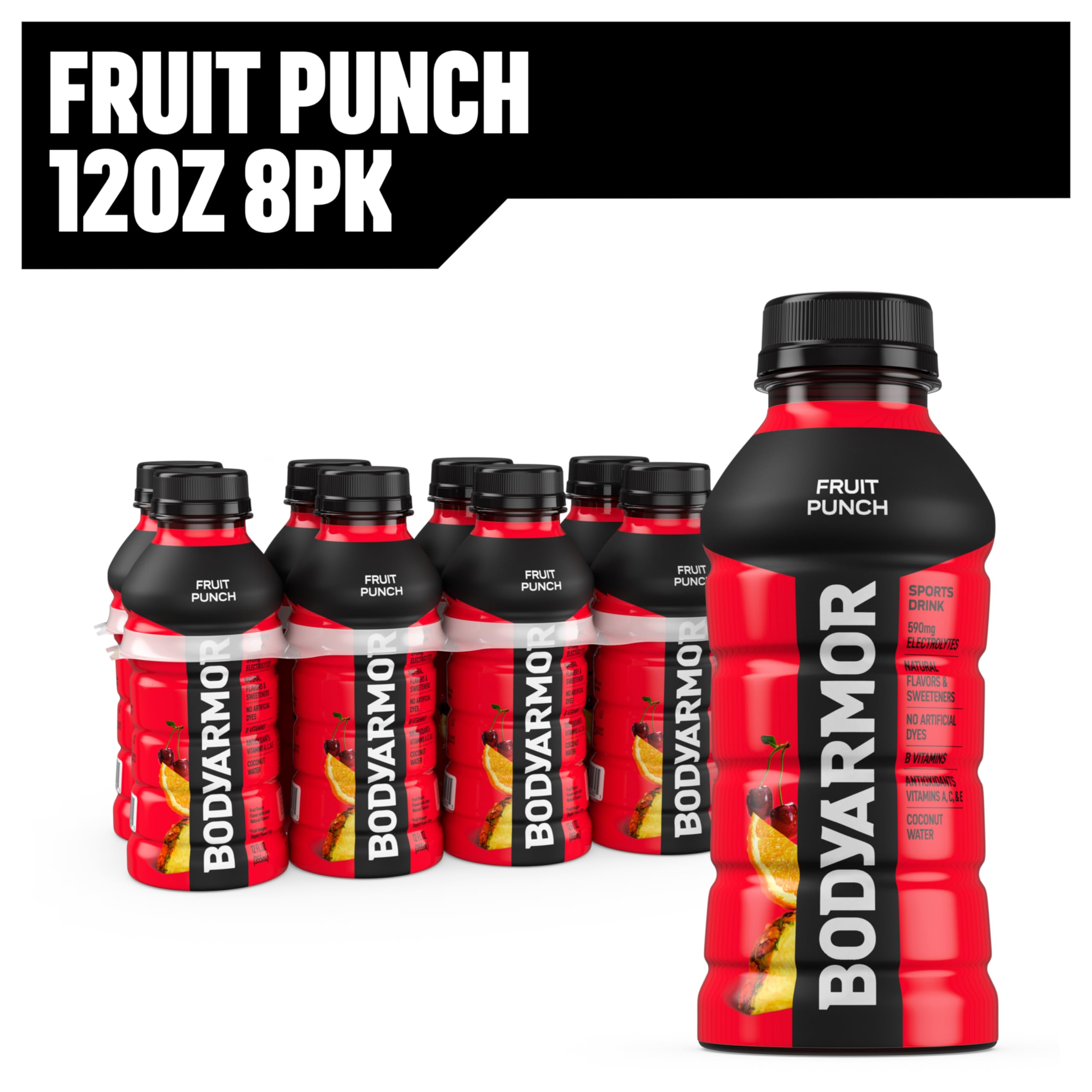 BODYARMOR athlete drinking scene during training.