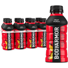 BODYARMOR fruit punch bottle front view for athletes.