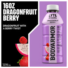 Chilled BODYARMOR LYTE glass with ice showcases refreshing coconut water hydration.