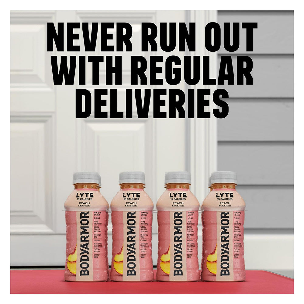BODYARMOR LYTE no artificial colors label indicates clean ingredients
