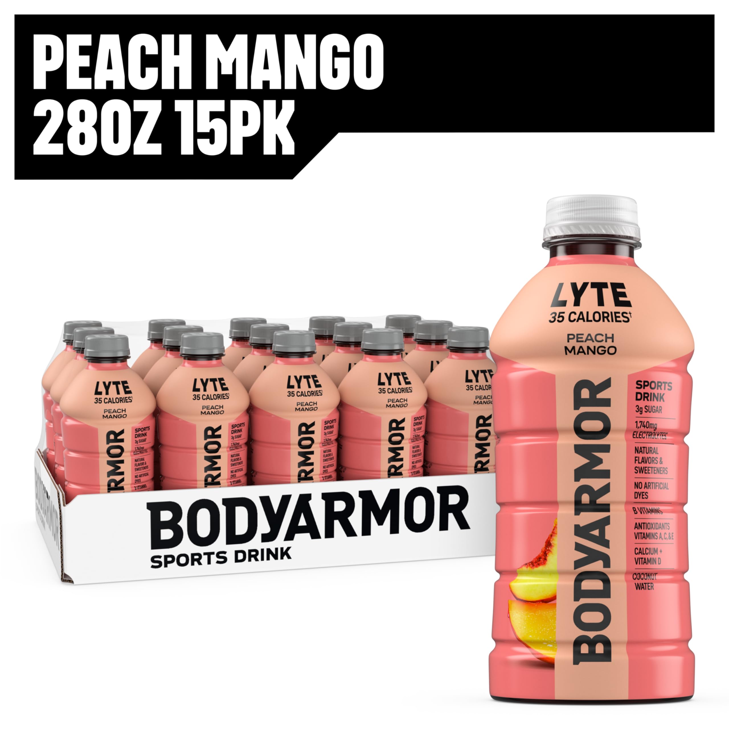BODYARMOR Lyte healthy hydration idea for pre- and post-exercise.