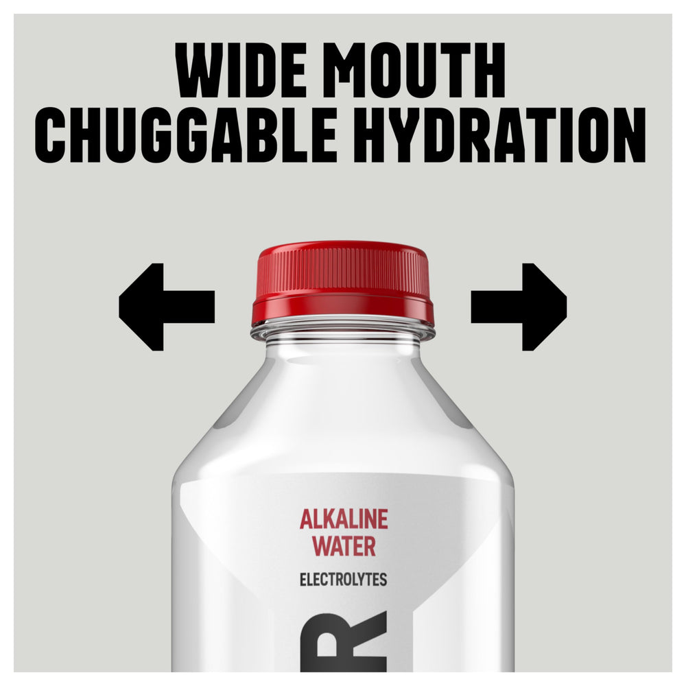 BODYARMOR SportWater electrolyte-enhanced formula highlighted for balanced hydration during activity.
