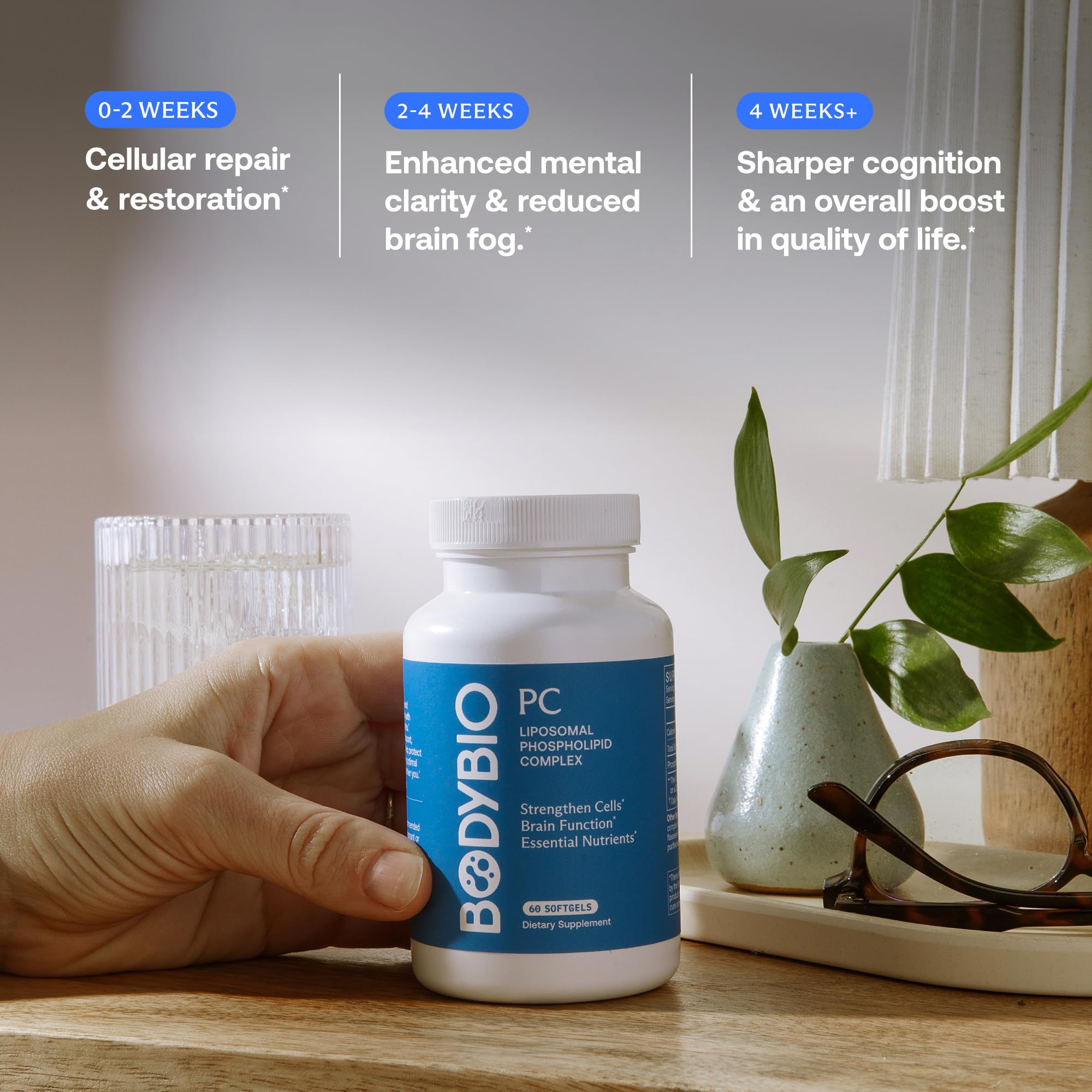 BodyBio PC fits a gentle daily-use capsule routine.