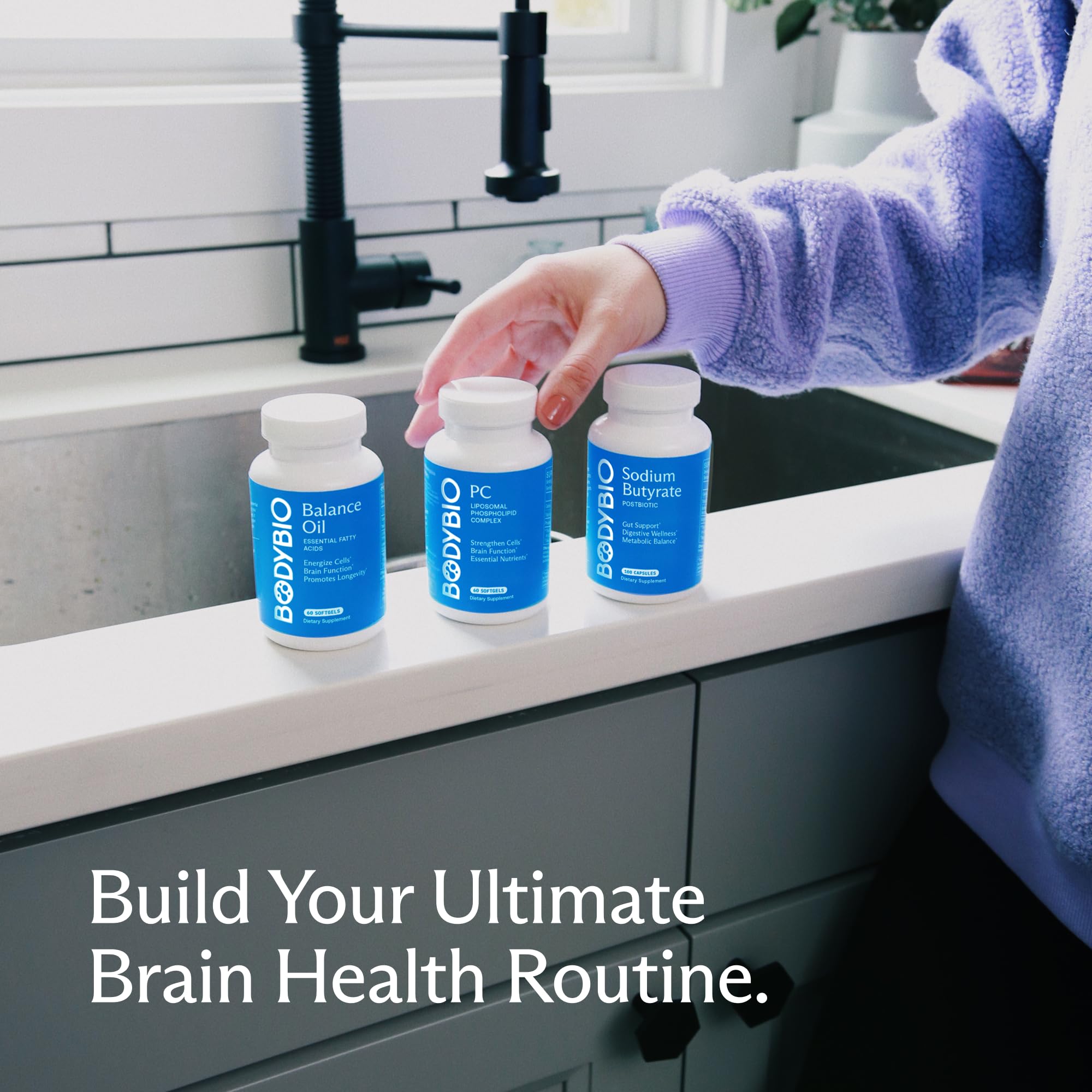 BodyBio PC provides gentle detox support through phospholipid balance.