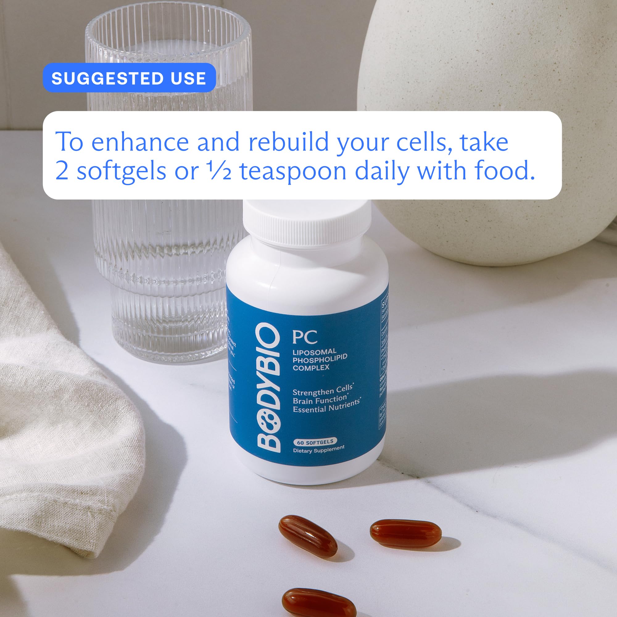 BodyBio PC is third-party tested for quality and purity.
