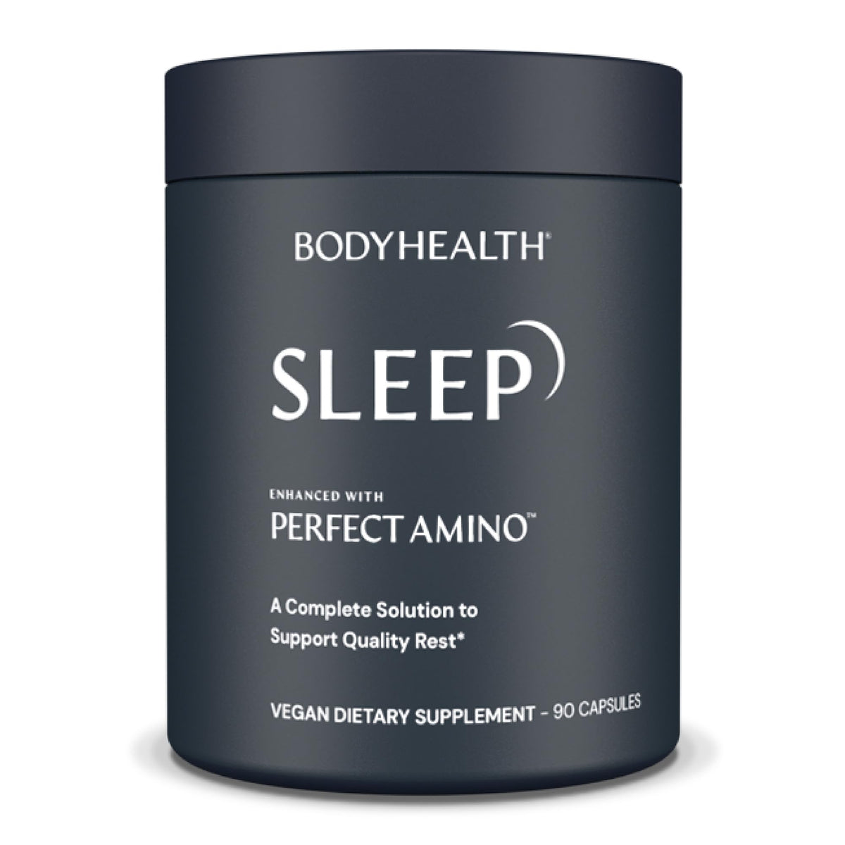 BodyHealth Sleep bottle front view for nightly relaxation support.