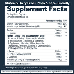 BodyHealth Sleep capsules close-up showing melatonin-based nightly support.