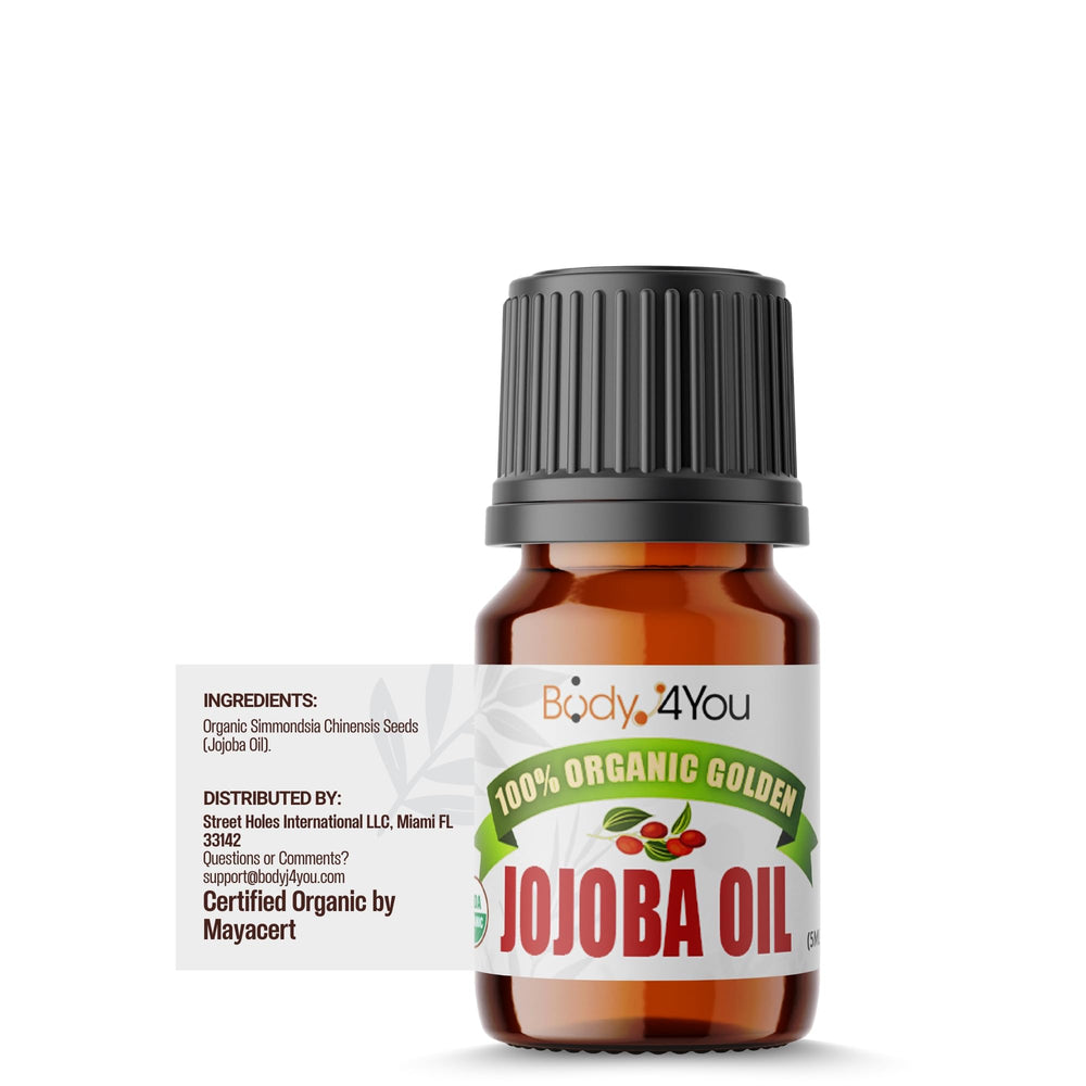 BodyJ4You travel-size jojoba oil showcasing portable aftercare