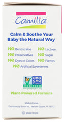 Boiron Camilia teething drops: suitable for day and night use.