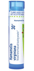 Boiron Hamamelis 30C pellets in dispensing tube for easy use
