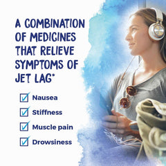 Boiron Jet Lag Relief Kit tubes display three remedies for travel comfort.
