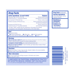 Boiron SleepCalm tablets dissolving in the mouth for easy night-time use.