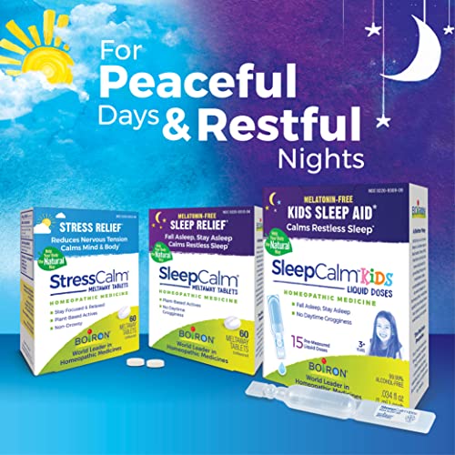 Boiron StressCalm On the Go contains no artificial flavors or preservatives.