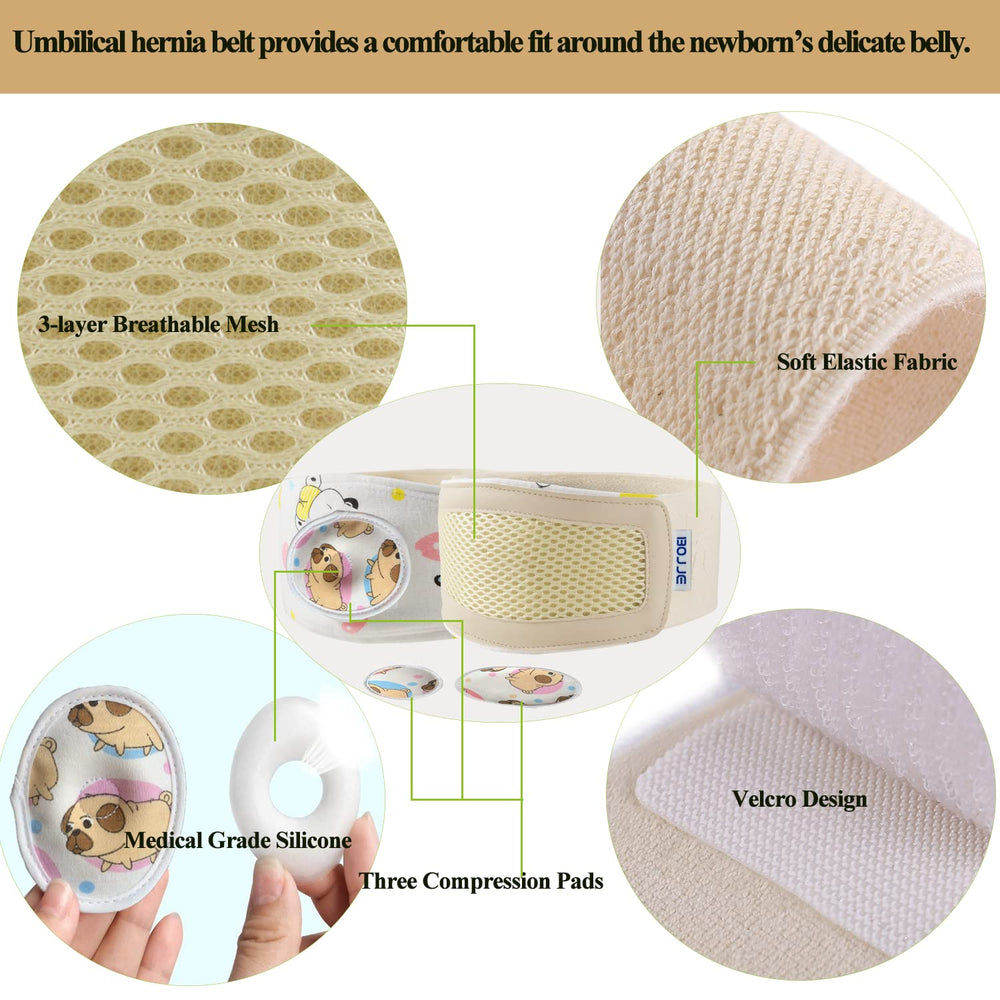 BOJEE adjustable straps ensure a snug, gentle fit as baby grows