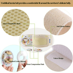BOJEE adjustable straps ensure a snug, gentle fit as baby grows