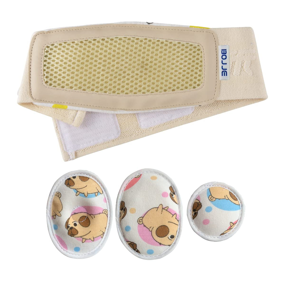 BOJEE soft-material belly wrap protects delicate baby skin