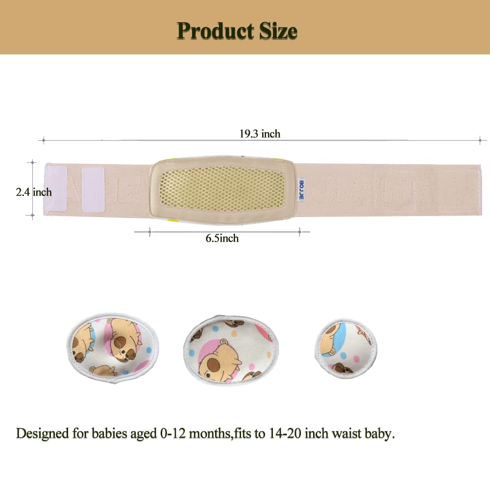 BOJEE belt features three compression pads for phased care