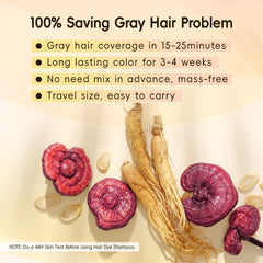 BOJICA Hair Dye Shampoo 3in1 highlights cleansing, coloring, and conditioning