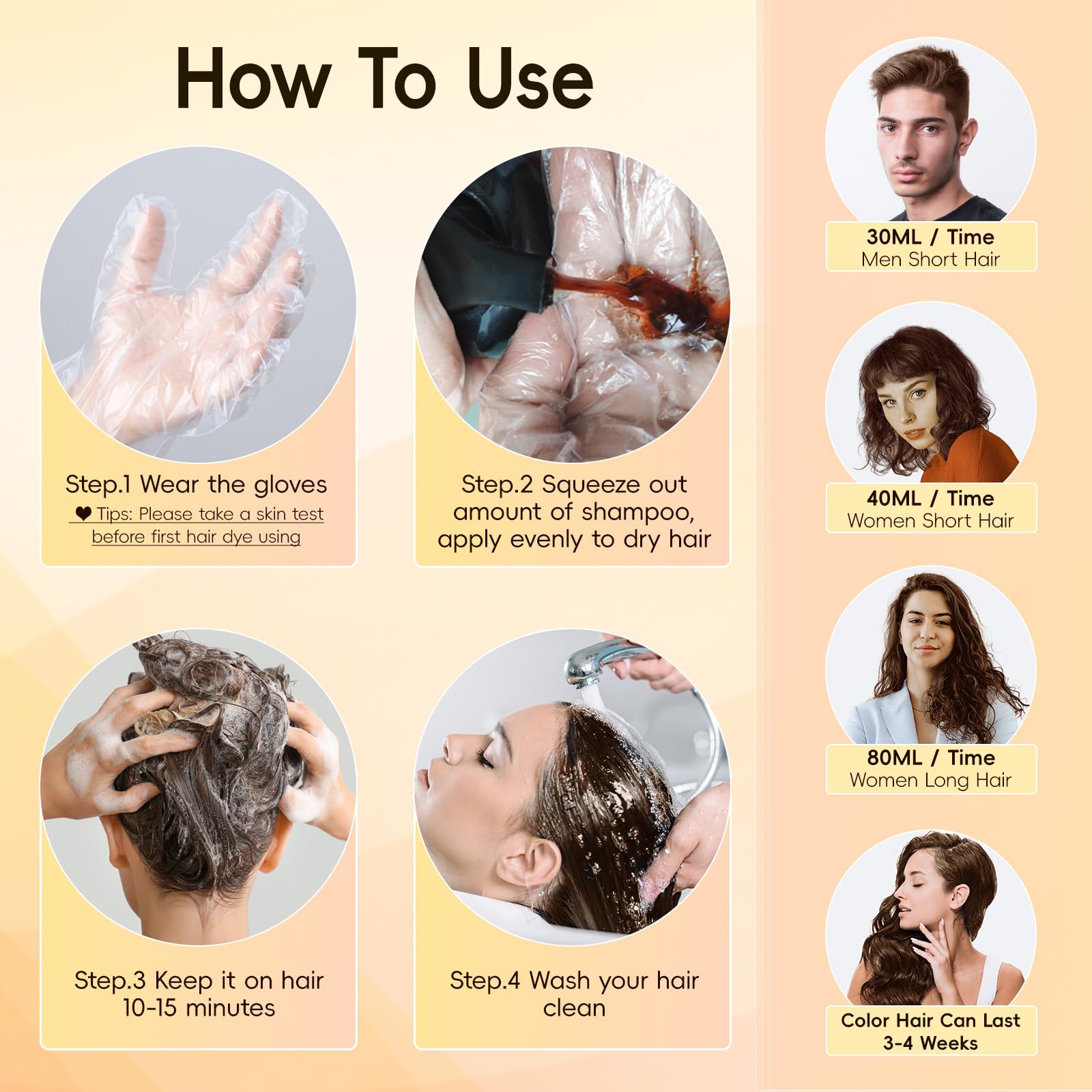 BOJICA Hair Dye Shampoo delivers silky results for softer, shinier hair