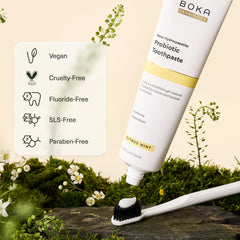 Boka citrus mint scent visual showcasing refreshing taste experience.