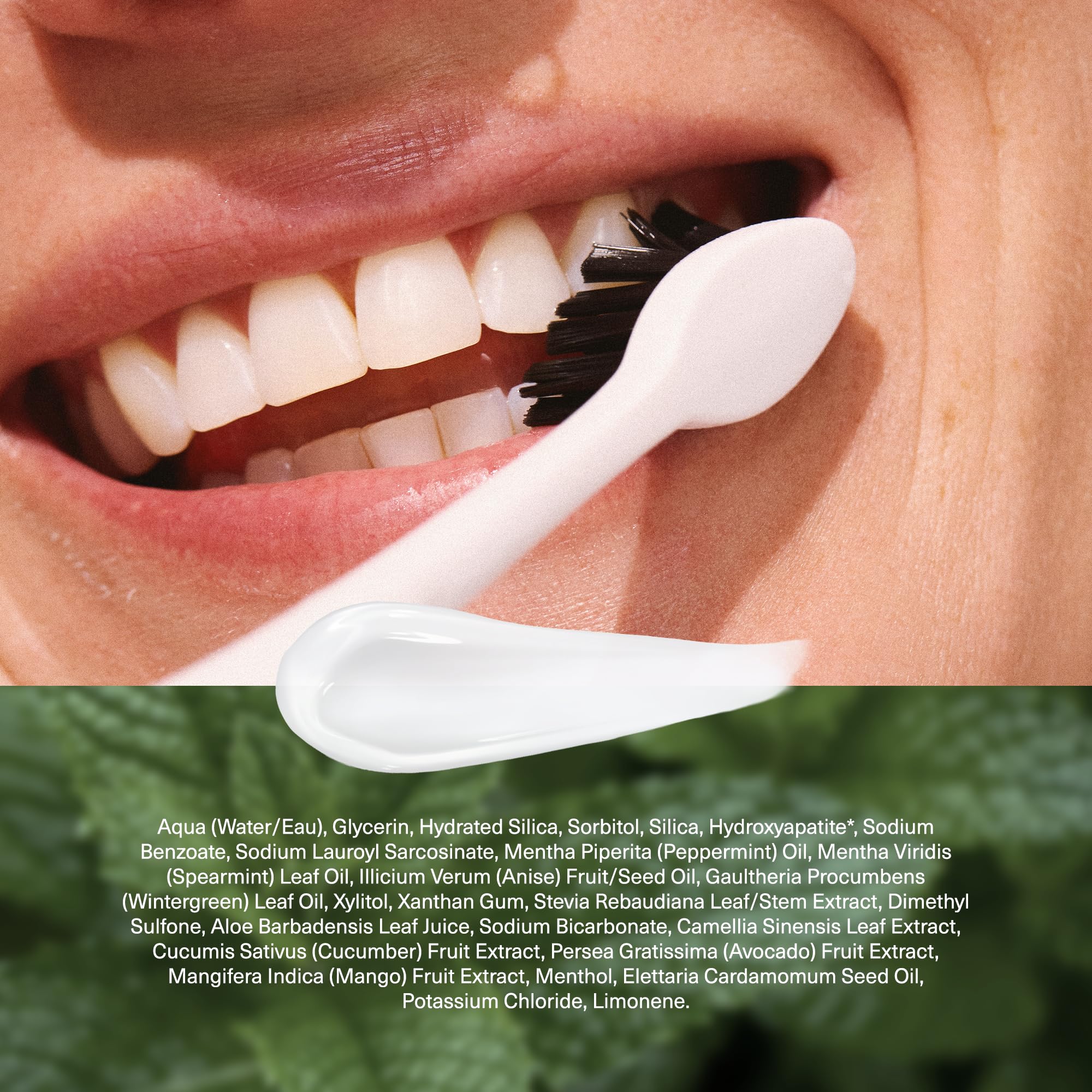 Boka toothpaste shown in daily brushing routine for sensitive teeth