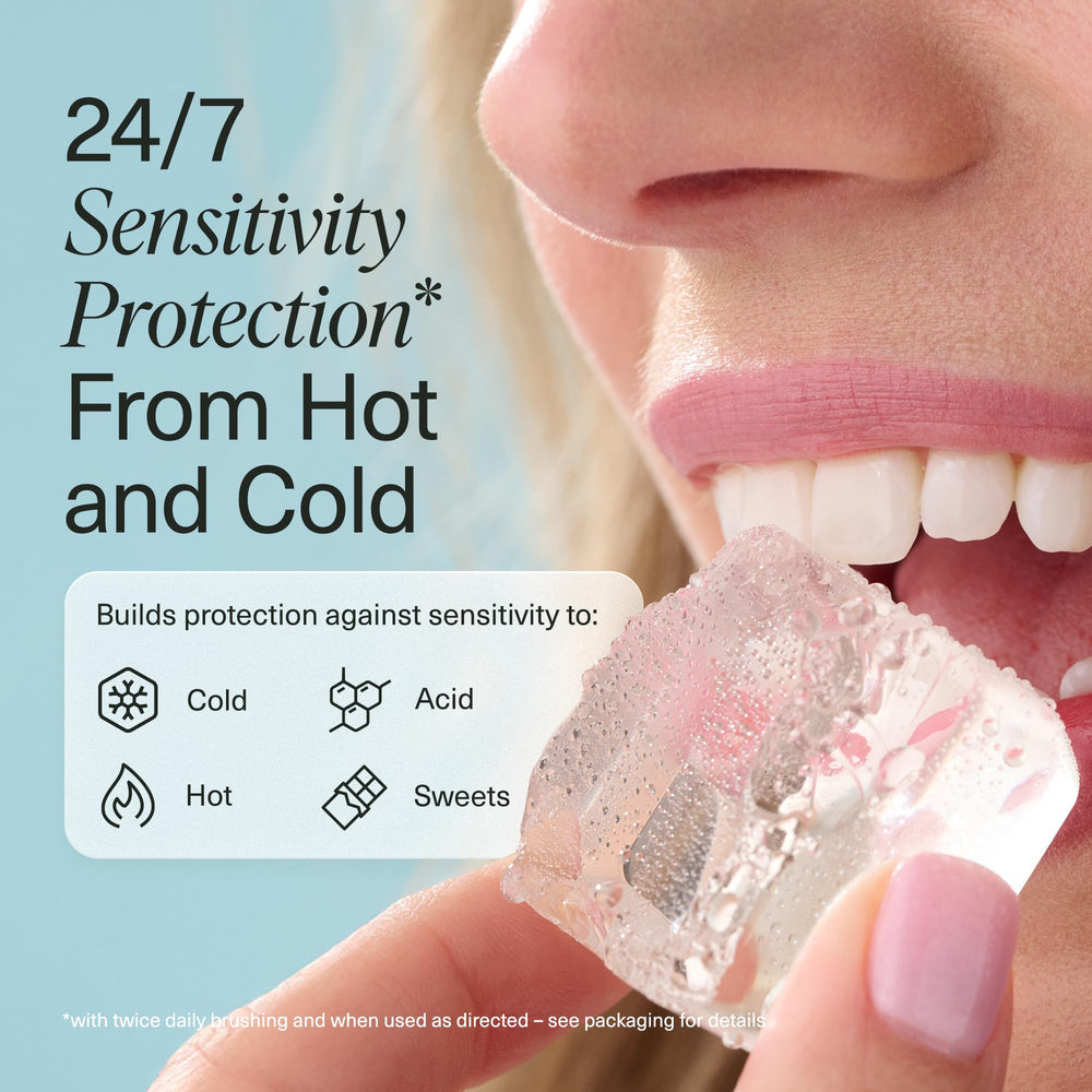 Boka Sensitive Toothpaste flavor mint coconut cream suggests a refreshing brushing experience.