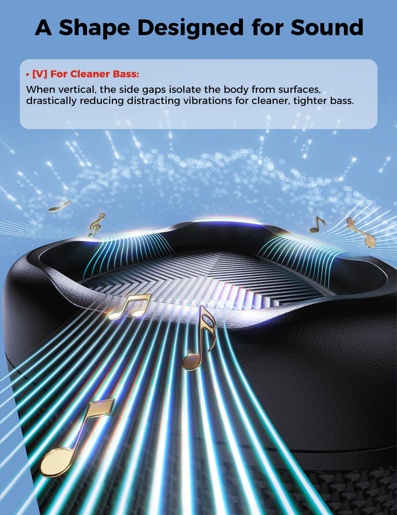 BolaButty aux-in connection allows wired playback with compatible devices.