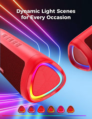 BolaButty IPX5 waterproof speaker, splash-proof for beach or poolside listening.