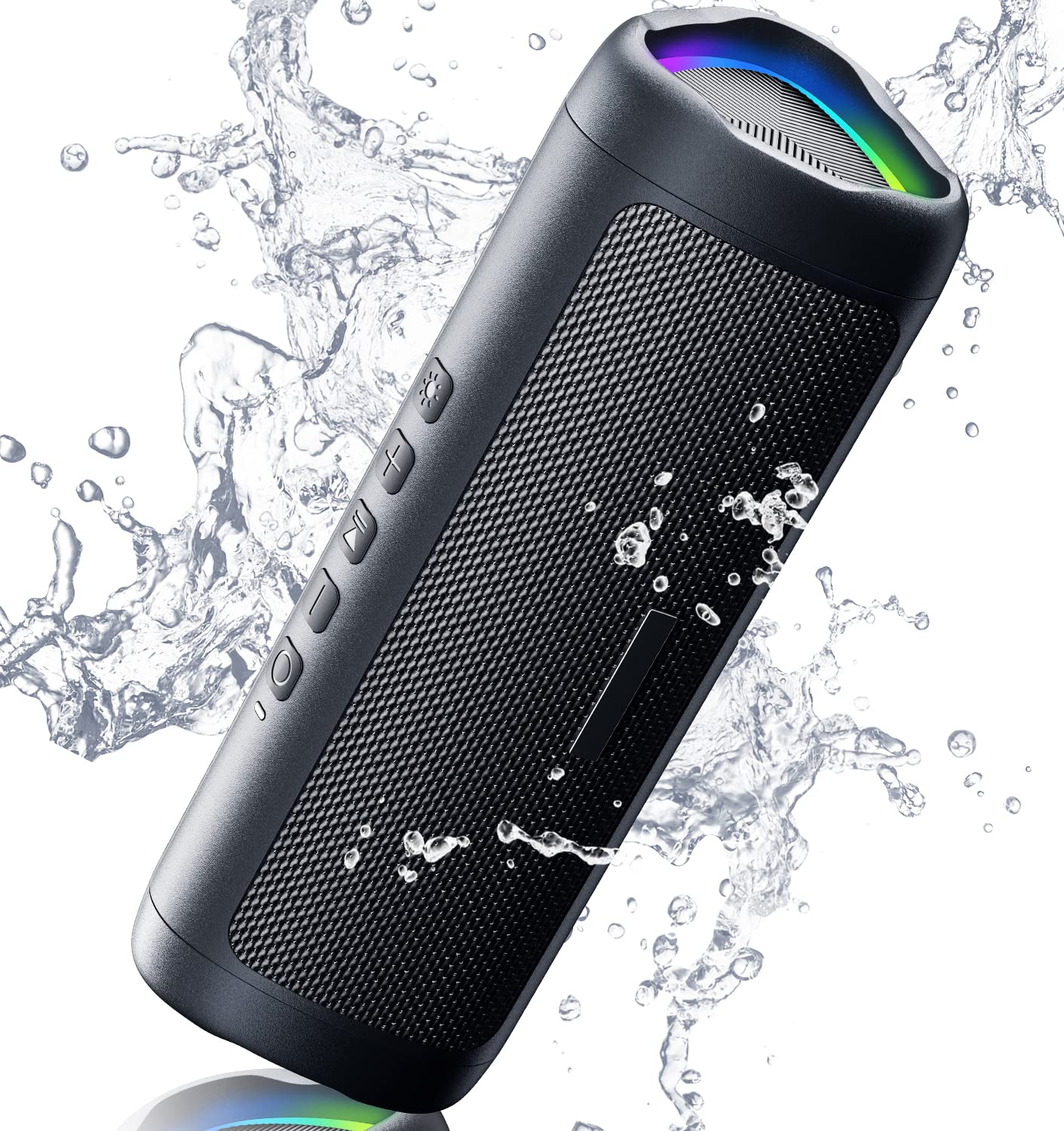 BolaButty front view Bluetooth speaker delivering rich, immersive sound for home listening.