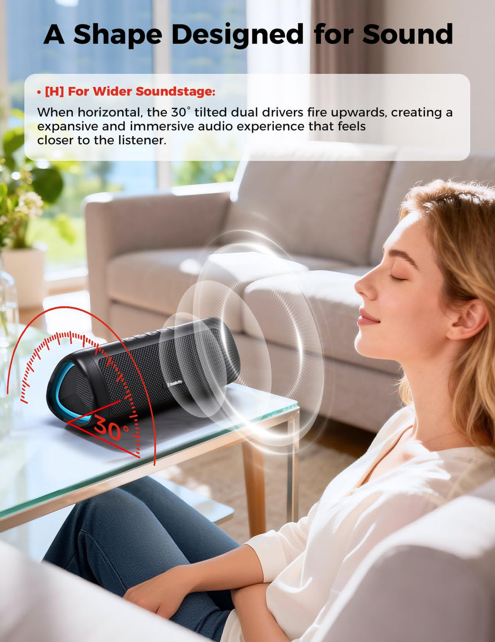 BolaButty hands-free microphone enables easy calls from anywhere.