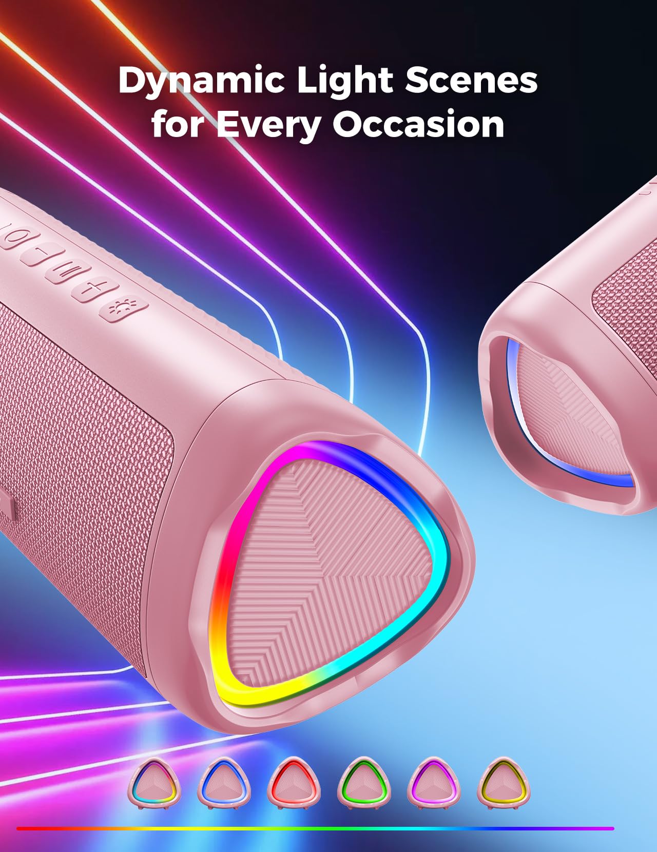 BolaButty speaker with IPX5 waterproof rating for outdoor splash resistance