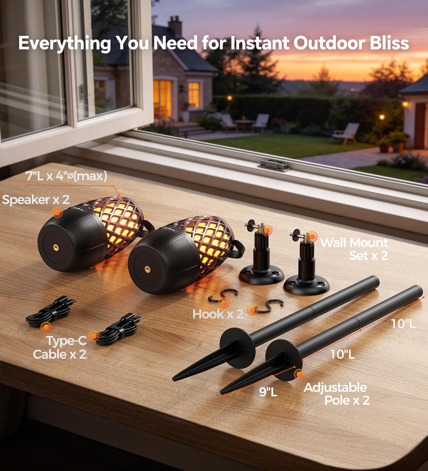 BolaButty patio lantern doubles as portable outdoor lighting