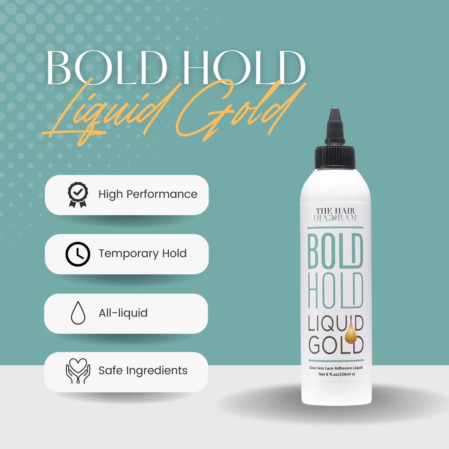 Liquid Gold dries quickly with heat for fast setting