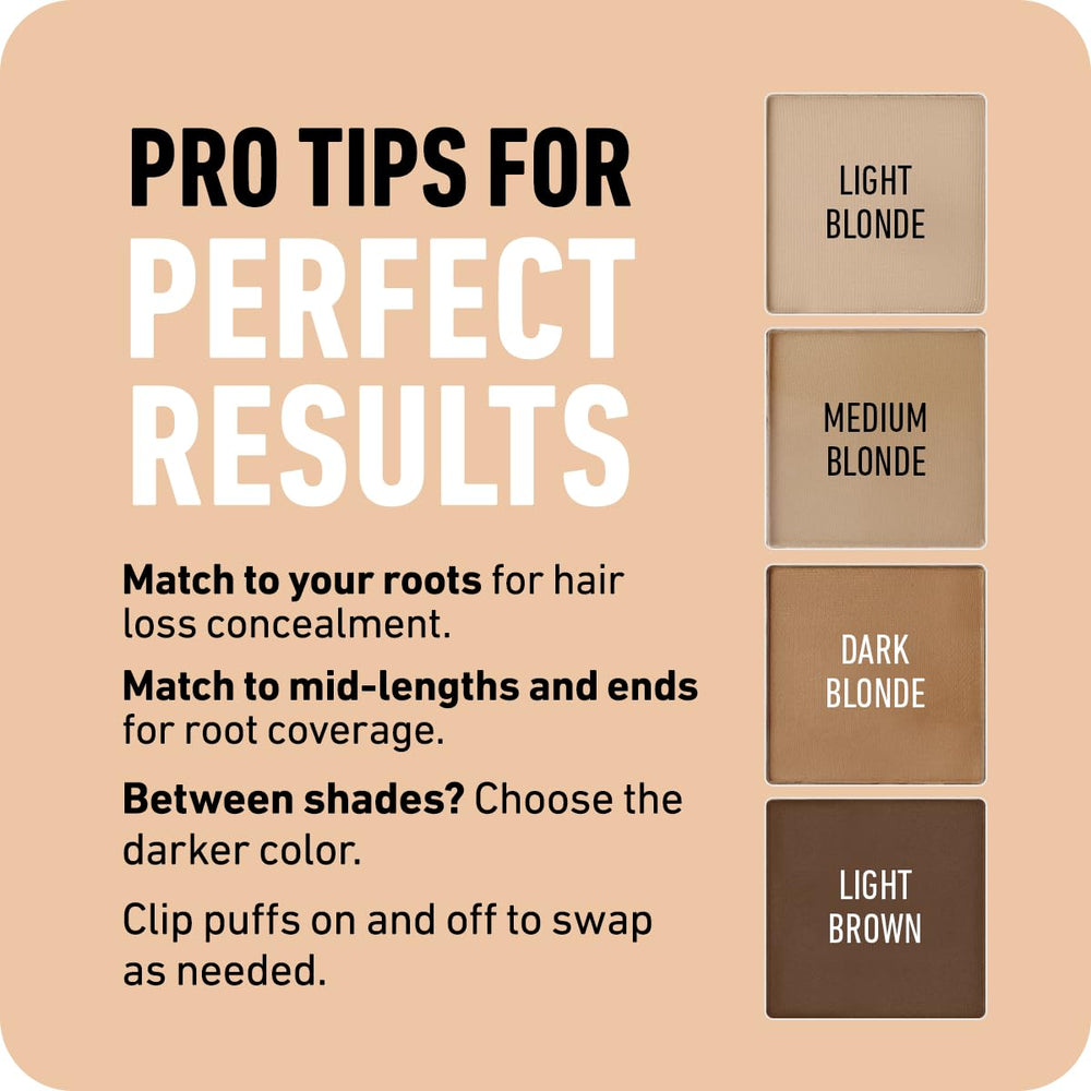 Boldify Hairline Powder Sample Kit includes free shade replacement for perfect color