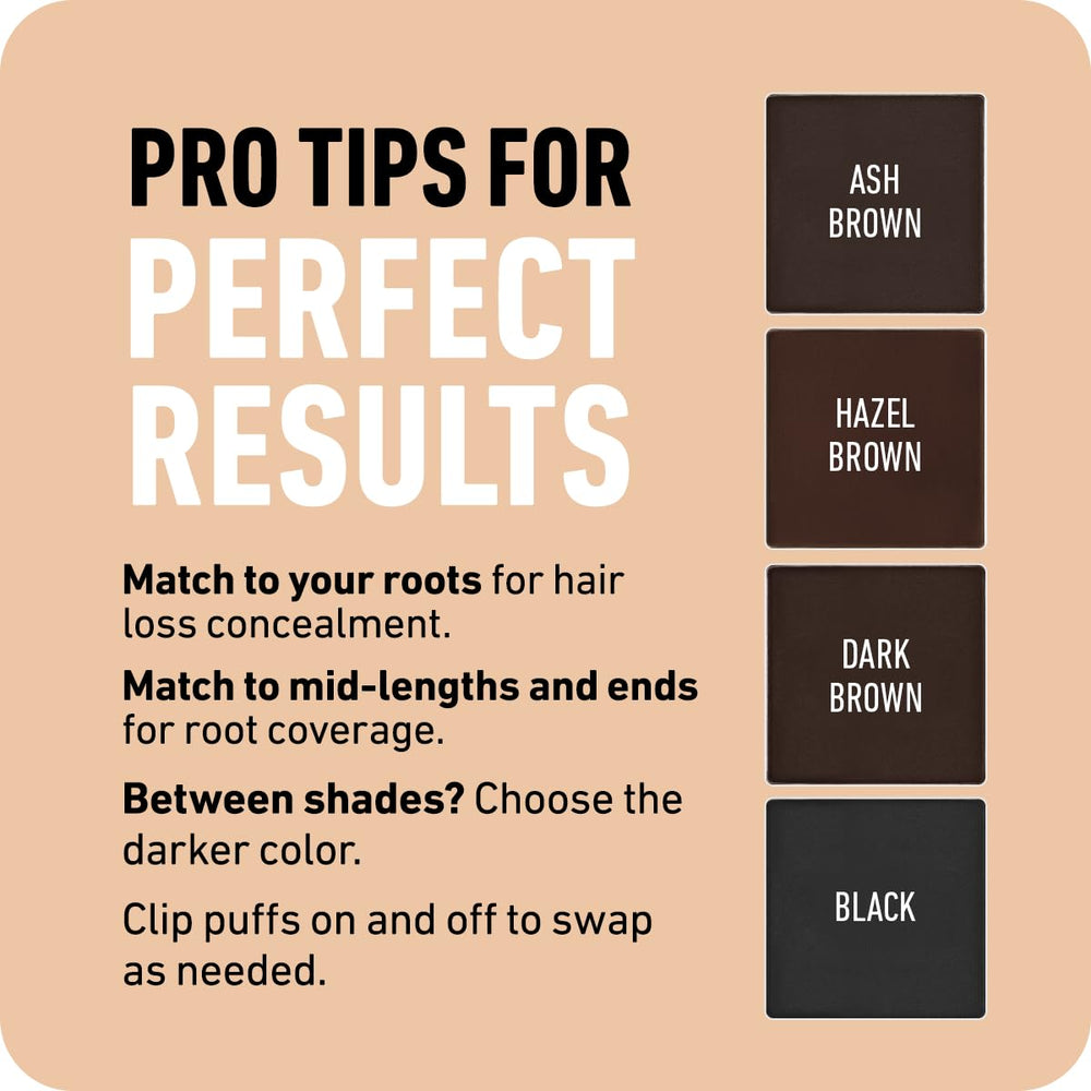 Boldify shade replacement option helps achieve a natural look.