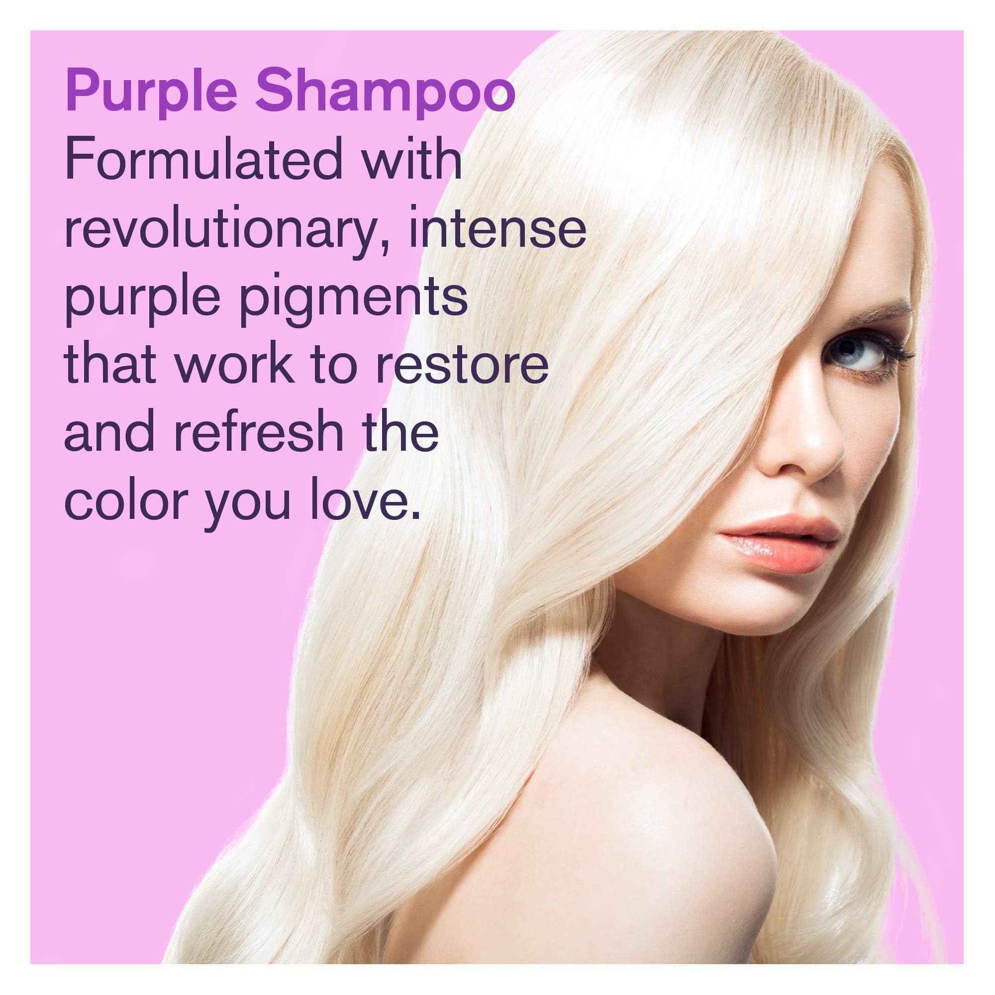 Bold Uniq Purple Shampoo supports a simple daily ritual for color maintenance.