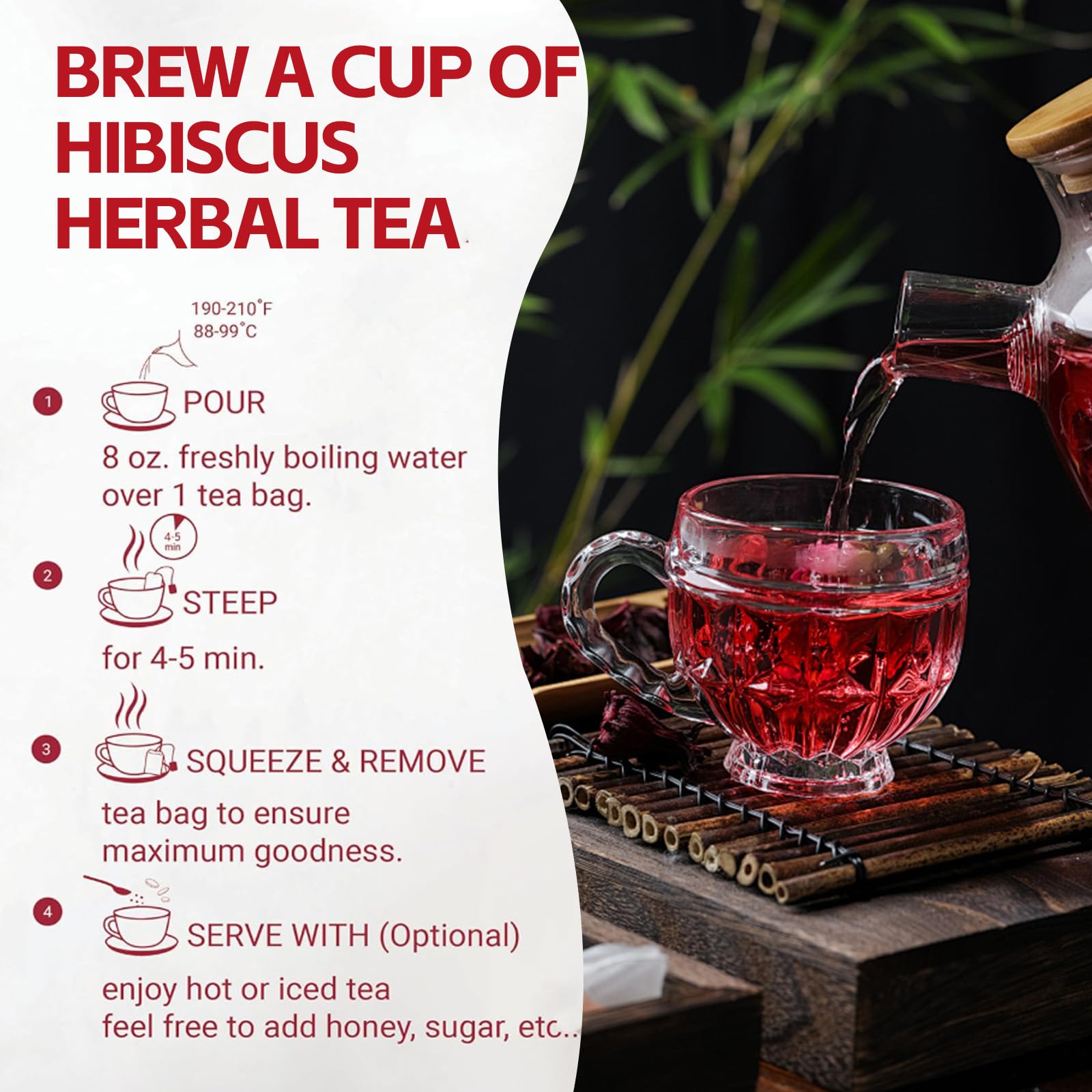 Re-sealable Bombala tea bag pack preserving freshness and aroma.