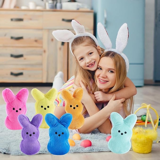 BOMBPARK bunny plush toy kid-safe fabric for gentle play