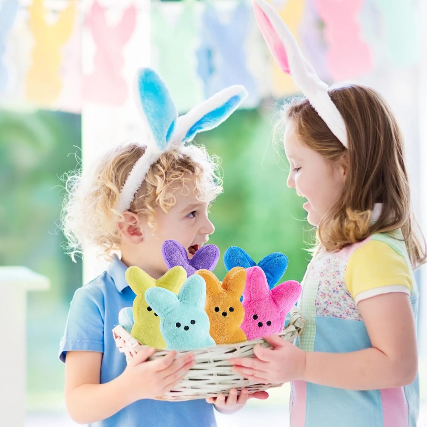 BOMBPARK bunny plush toy party-favor layout suitable for celebrations