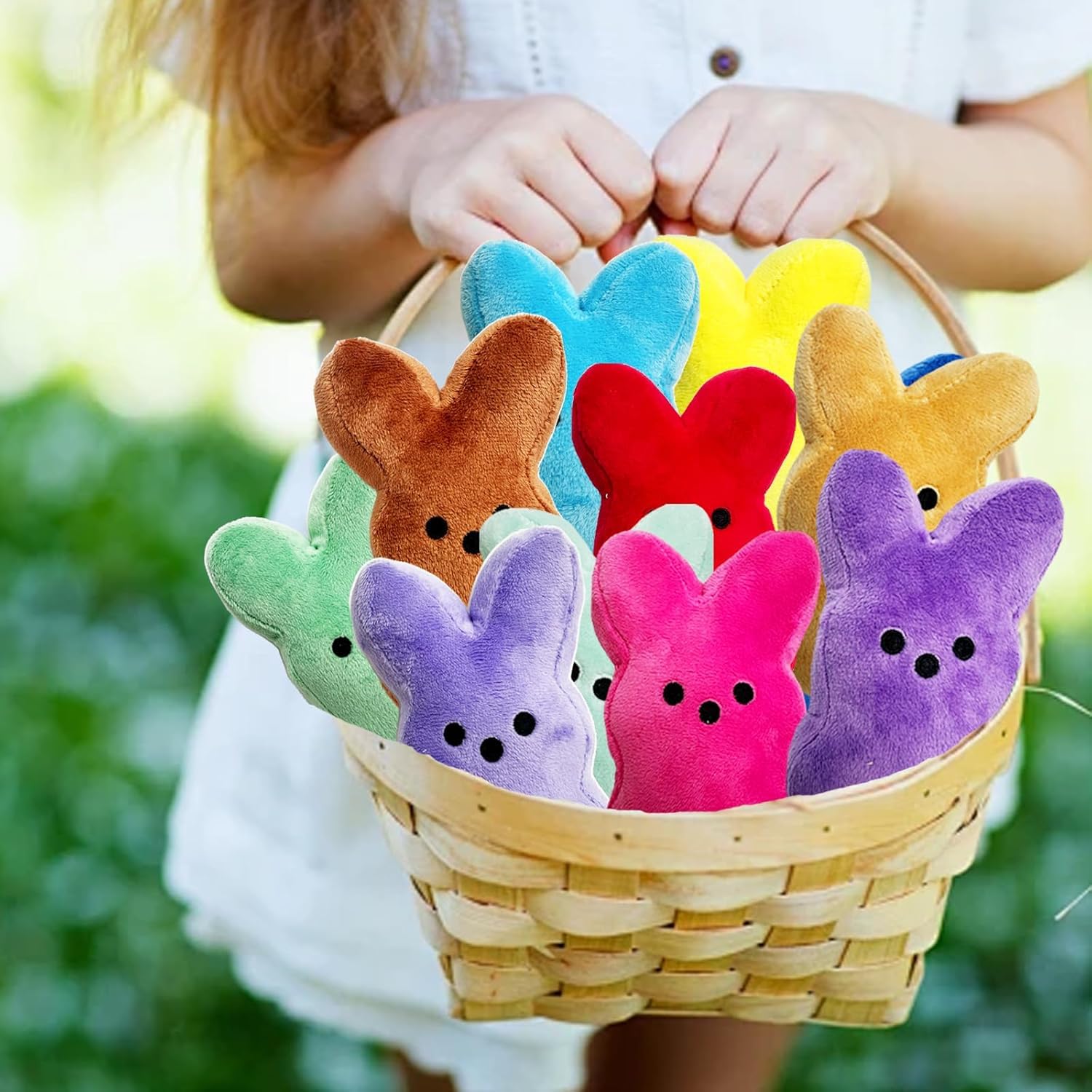 BOMBPARK bunny plush toy soft texture close-up for cuddles