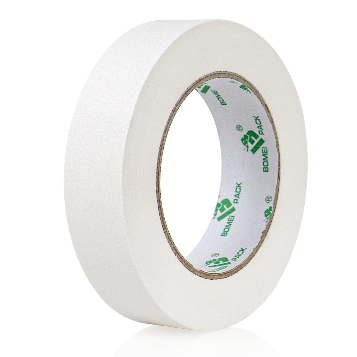 BOMEI PACK white gaffer tape with matte finish for non-reflective labeling