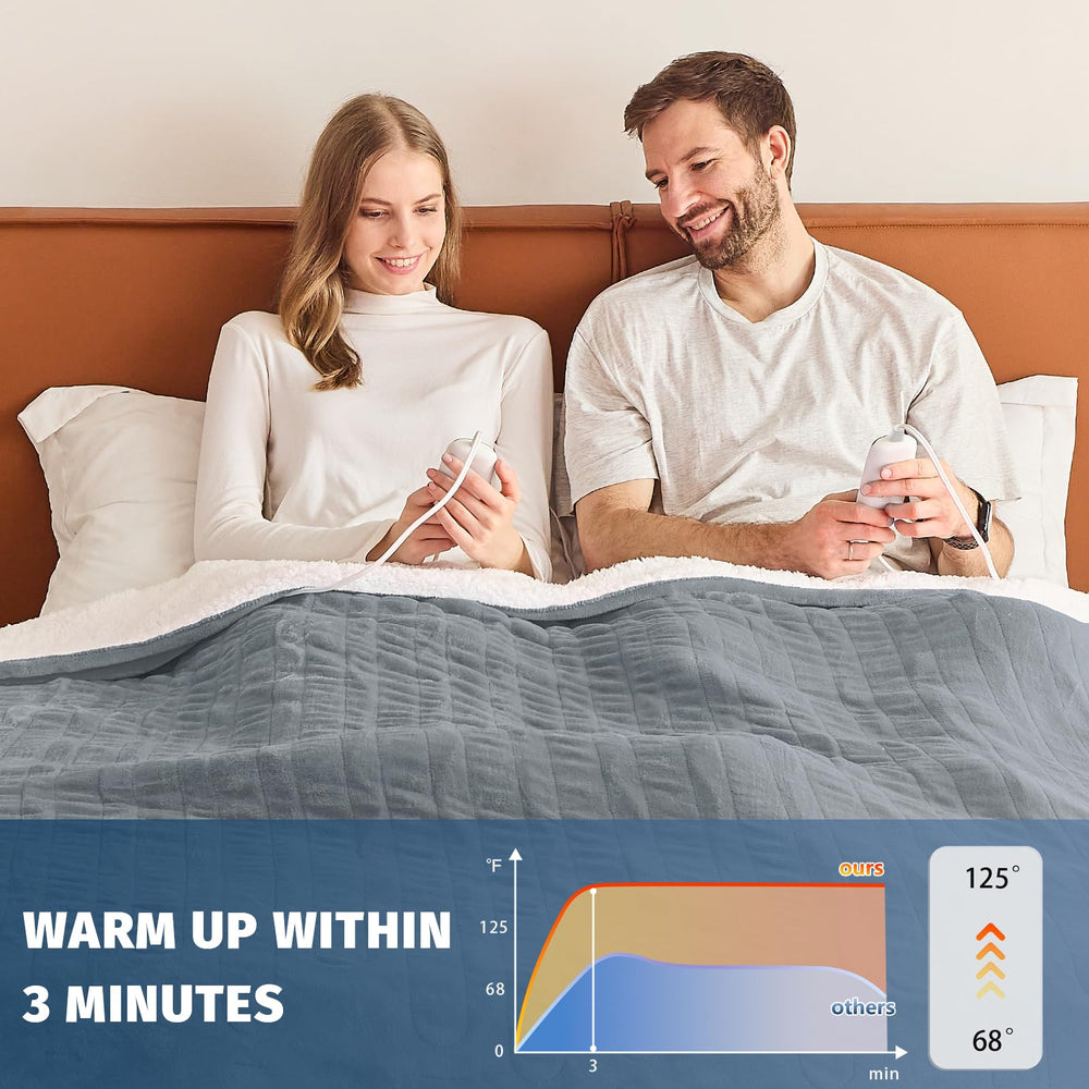 Bomova blanket in machine-washable fabric for easy care.