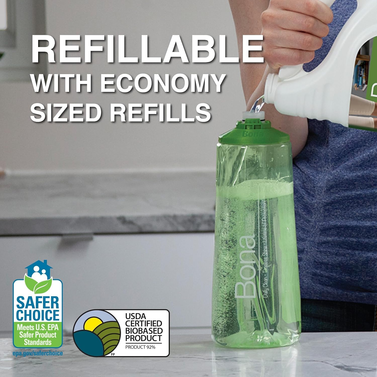 Bona fast-drying formula minimizes downtime after mopping