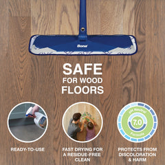 Bona Lavender Thyme label highlights a fresh scent for easy home floor cleaning.