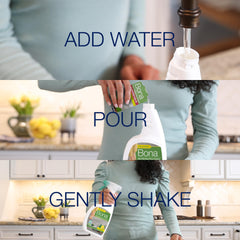 Bona Lemon Mint fragrance fills space with fresh citrus during cleaning
