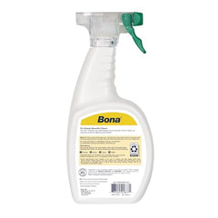 Refillable Bona bottle with eco-friendly packaging.