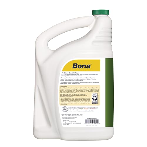 Bona refill pour image with splashless design for controlled refilling