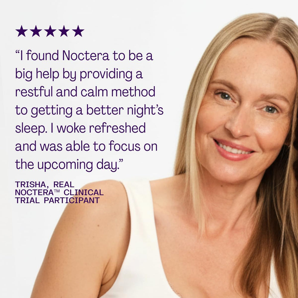 Bonafide Noctera may reduce disturbances and extend sleep during hormonal changes.