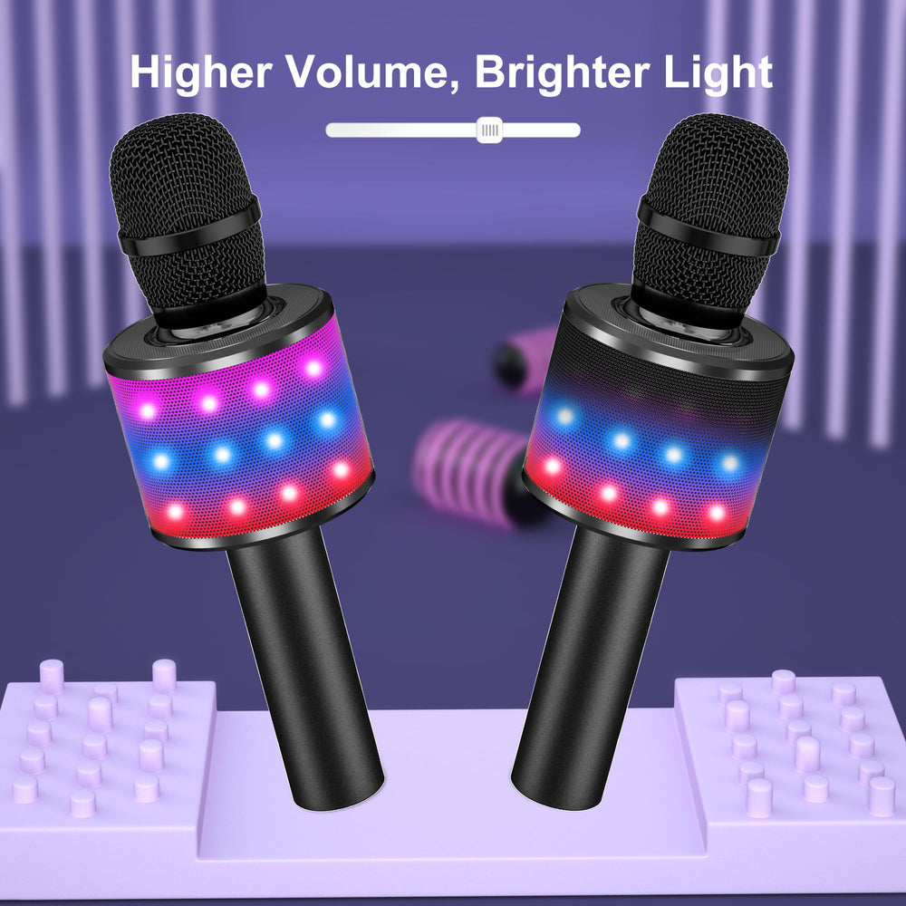 BONAOK microphone is compact and travel-ready for on-the-go use.